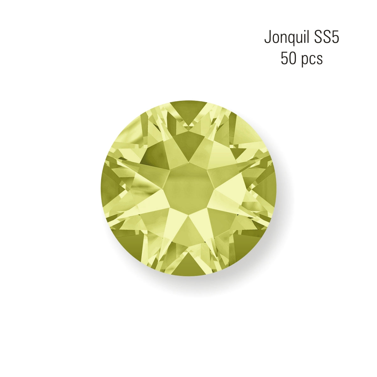 GLAMLASHES Decorative Crystals – Jonquil / SS5