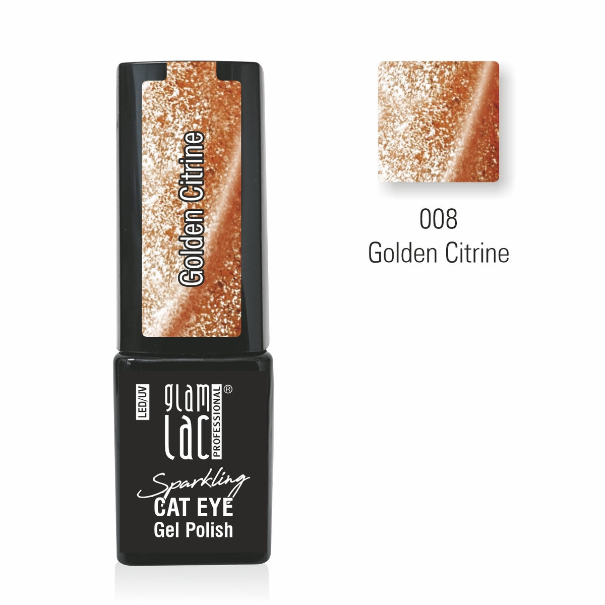 Gel Polish Golden Citrine #008 6 ml