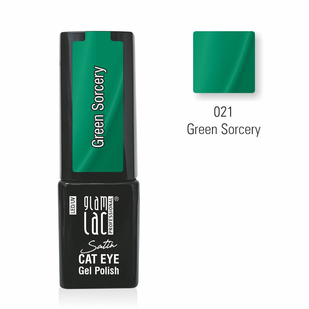 Gel Polish Green Sorcery #021 6 ml
