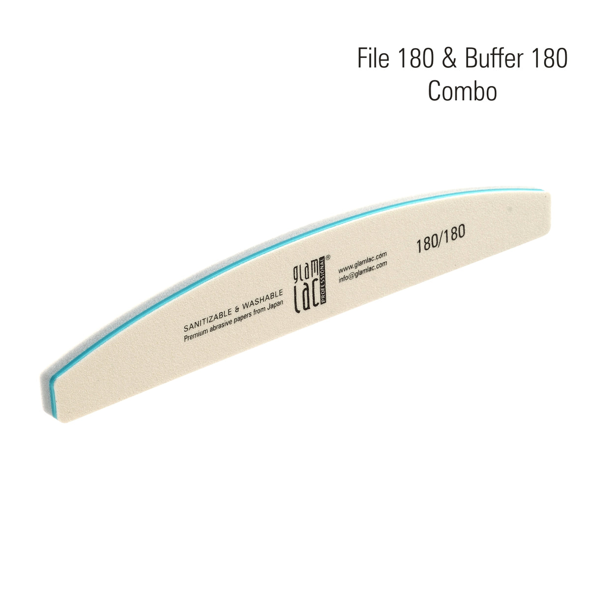Gel Polish file 180 & buffer 180 combo