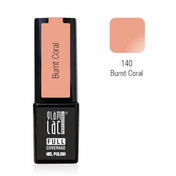 Gel Polish Burnt Coral #140 6 ml