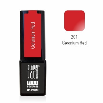 gel polish Geranium Red #201 6 ml