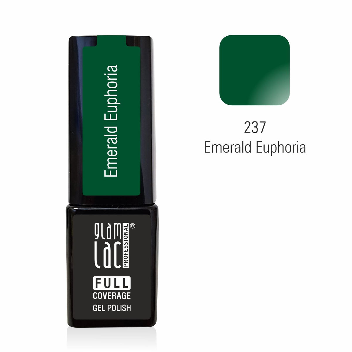 gel polish Emerald Euphoria #237 6 ml