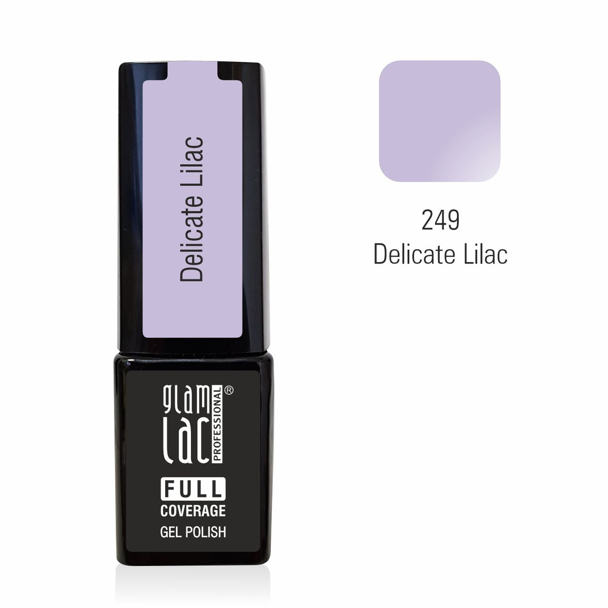gel polish Delicate Lilac #249 6 ml