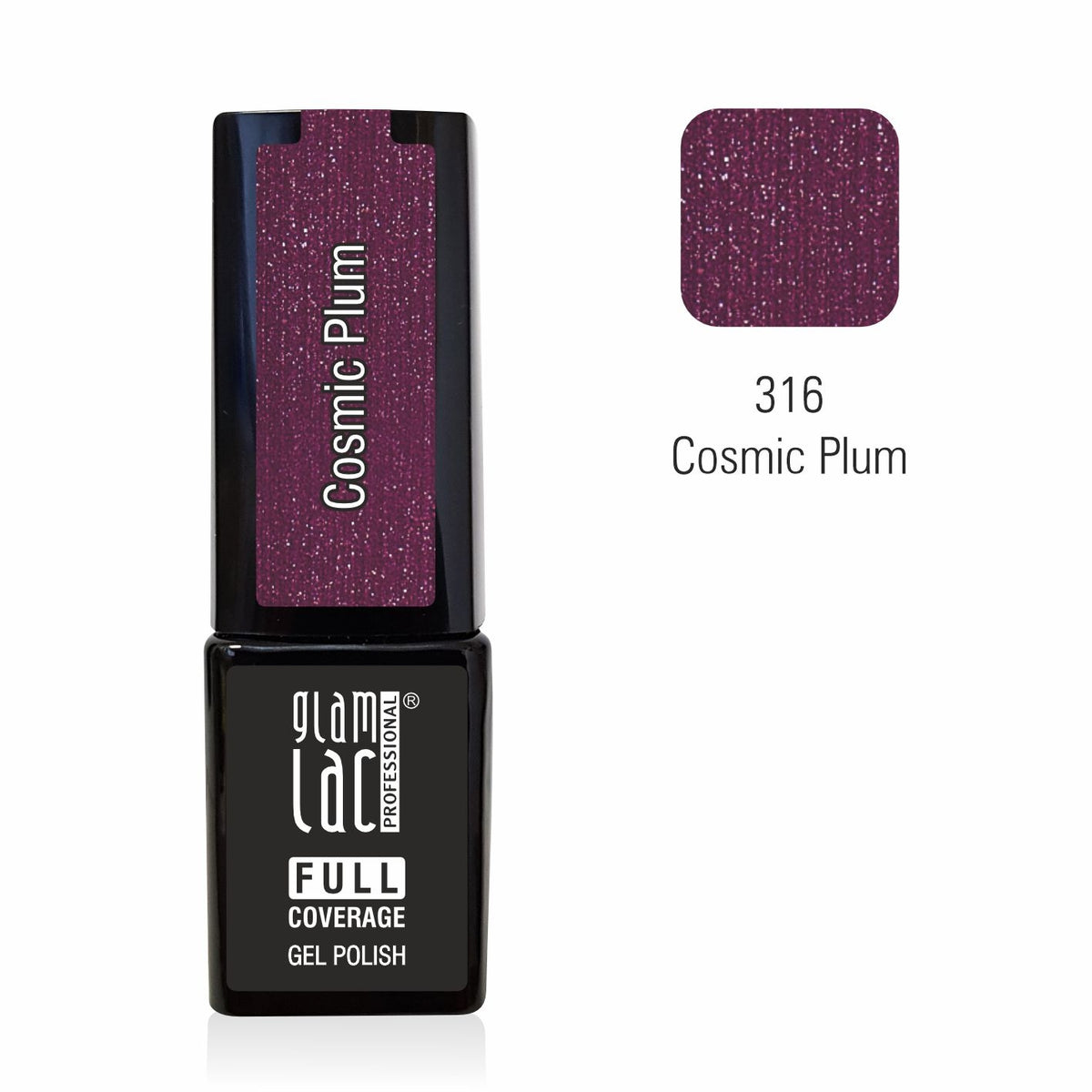 gel polish Cosmic Plum #316 6 ml