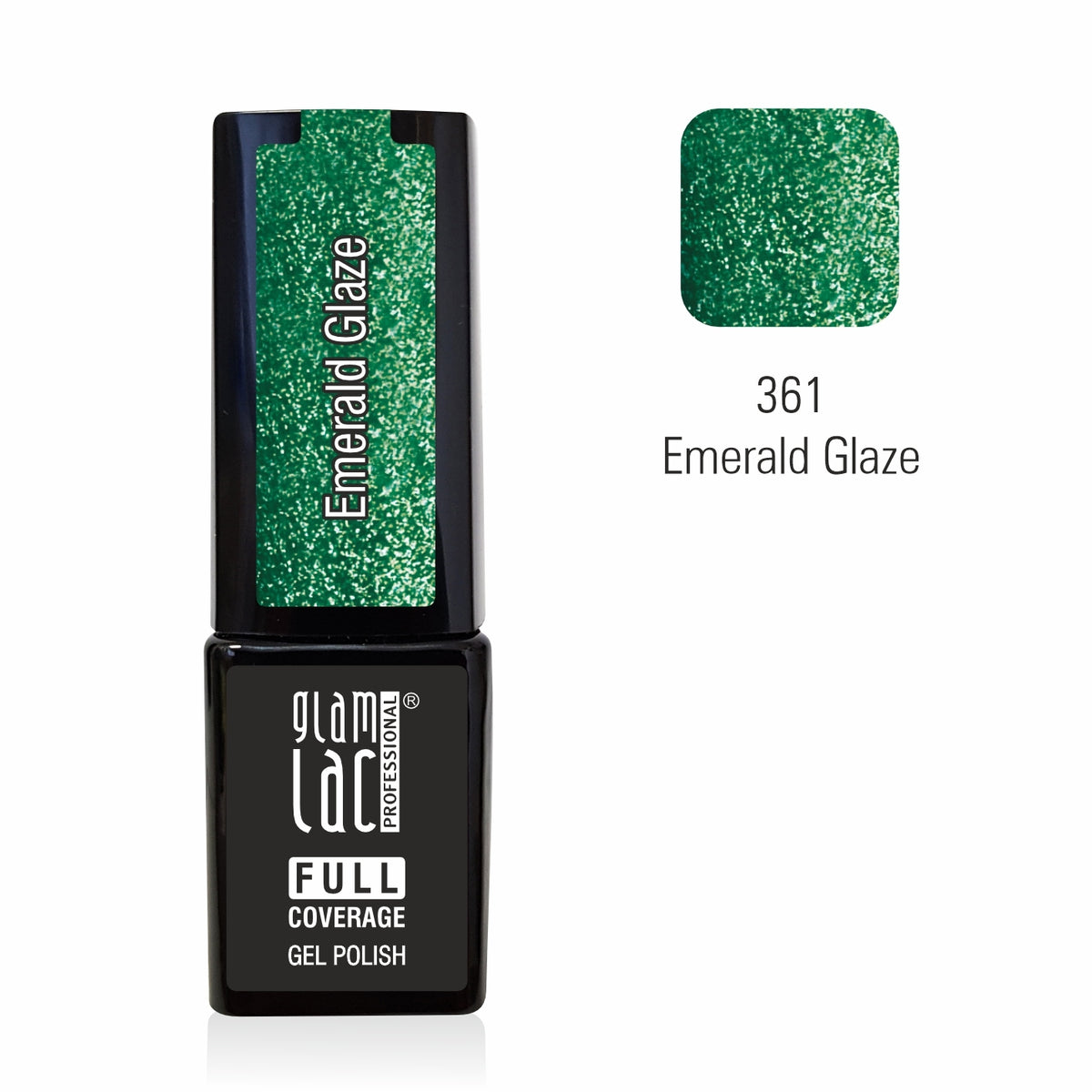 gel polish Emerald Glaze #361 6 ml