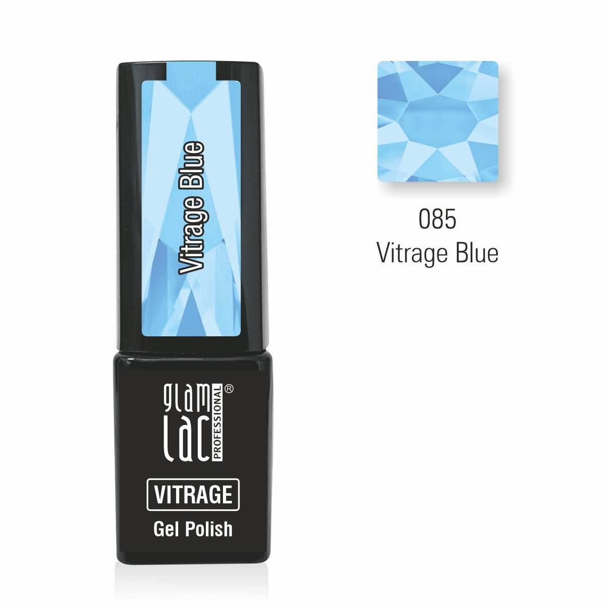 Gel Polish Vitrage Blue #085 6 ml
