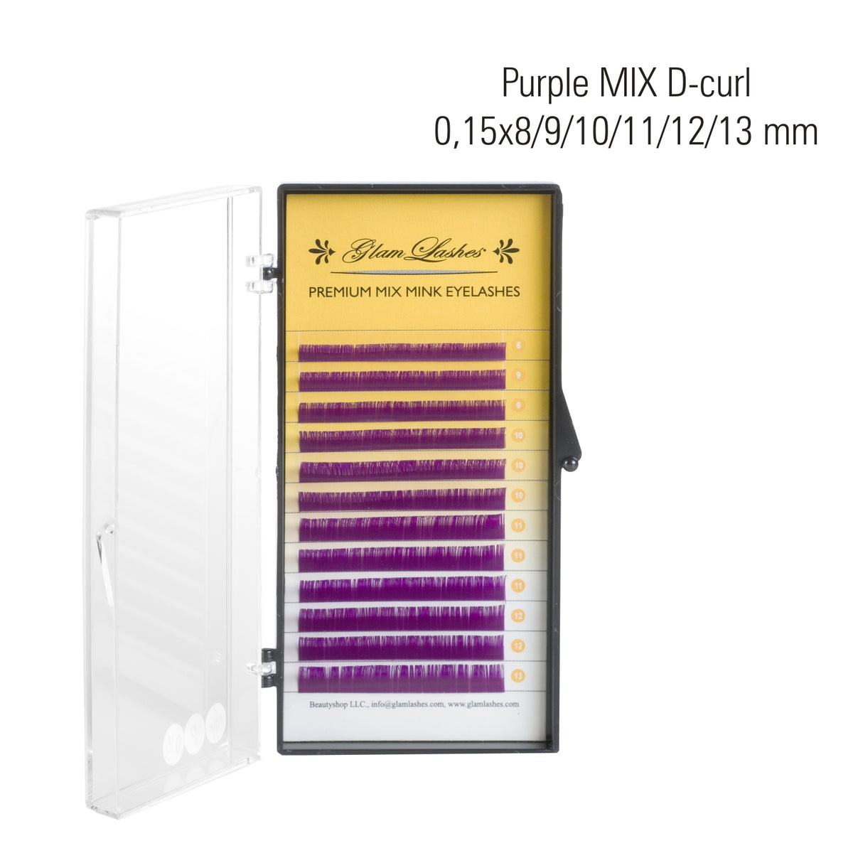 Colored Eyelashes MIX